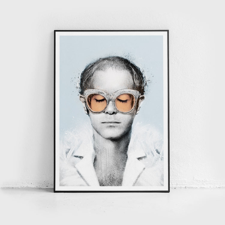 Elton John Fine Art Print