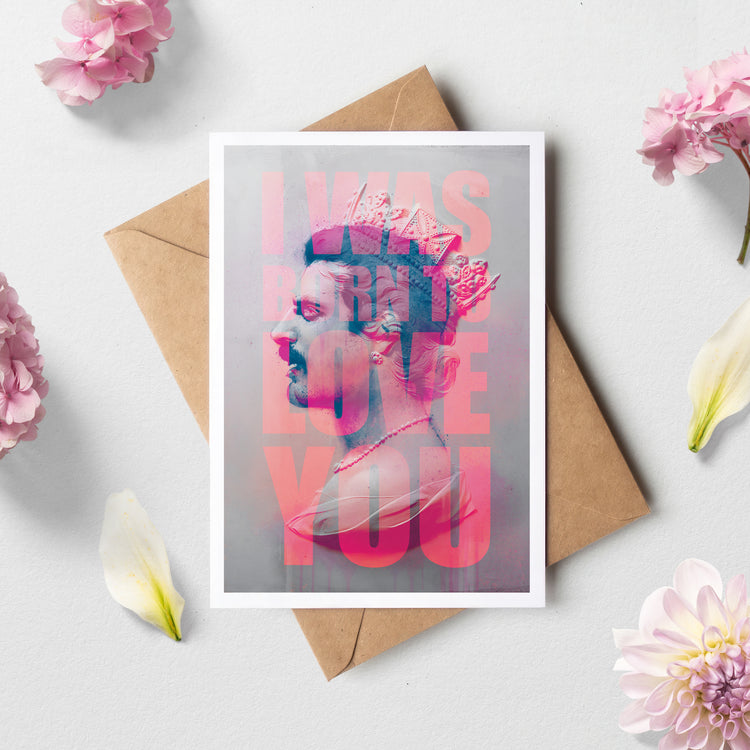 Freddie Mercury Greeting Card