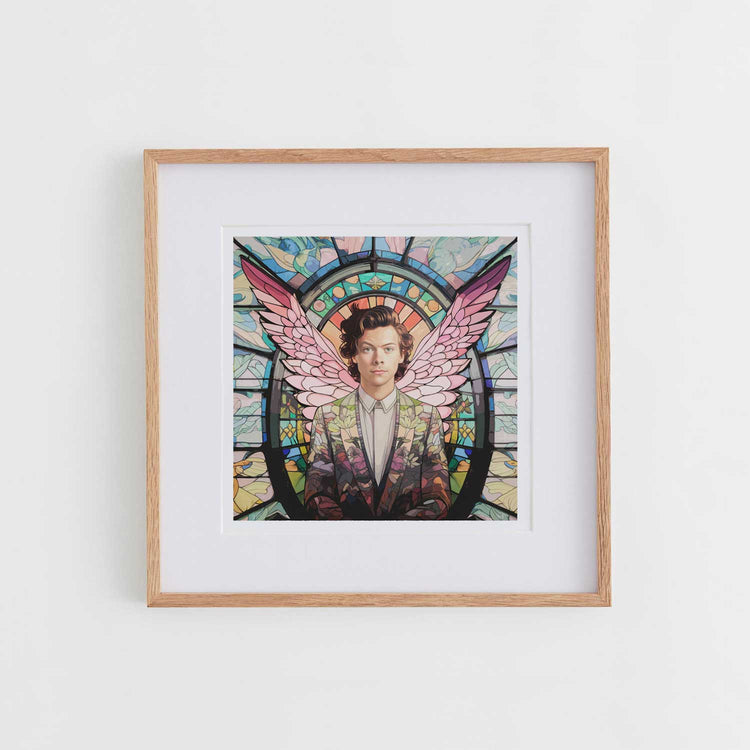 Framed Mini Edition Harry Styles Art Print