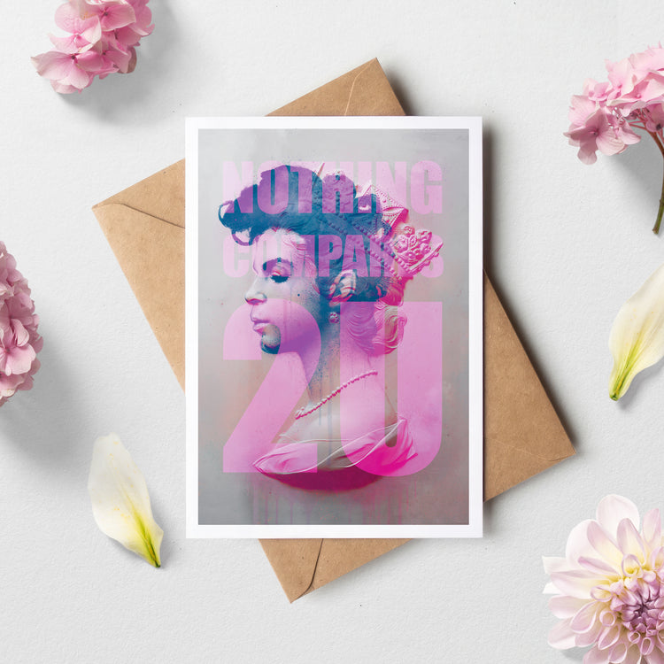 Prince Greeting Card