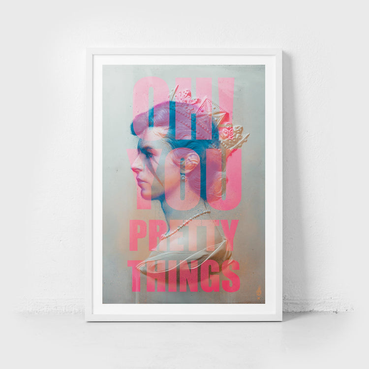 Framed David Bowie Print