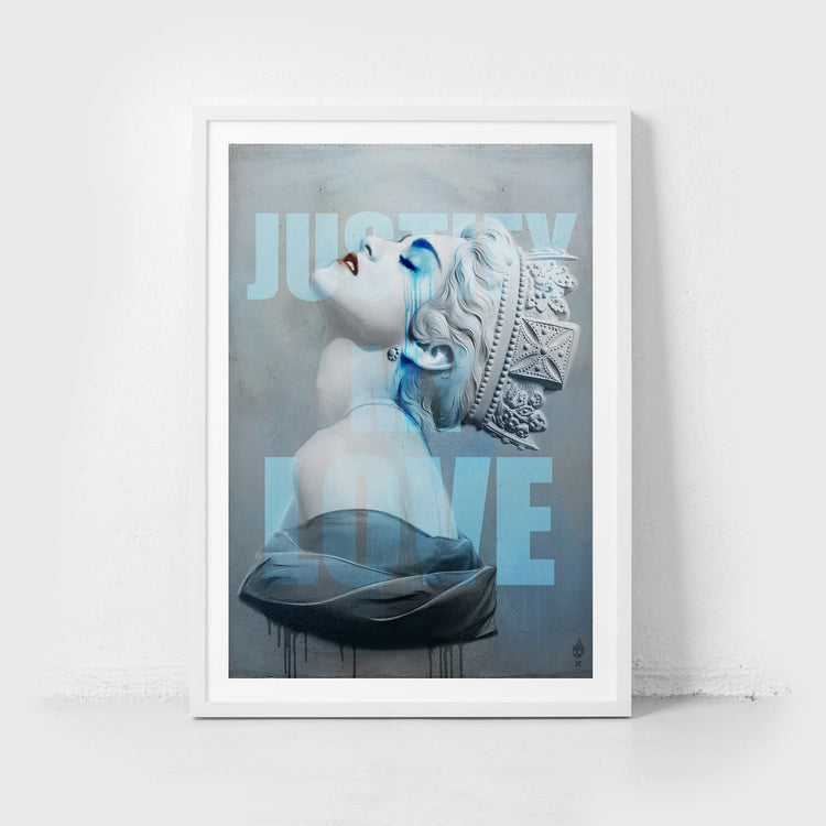 Madonna Justify My Love Framed Print