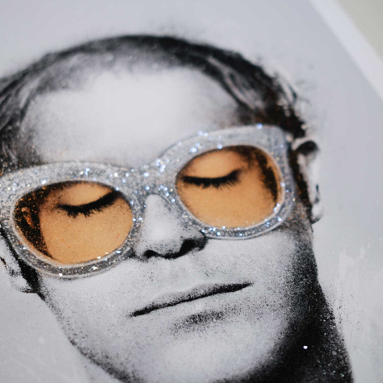 Elton John Diamond Dust Edition Art Print