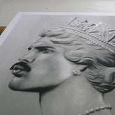 Freddie Mercury Limited Edition Diamond Dust Print