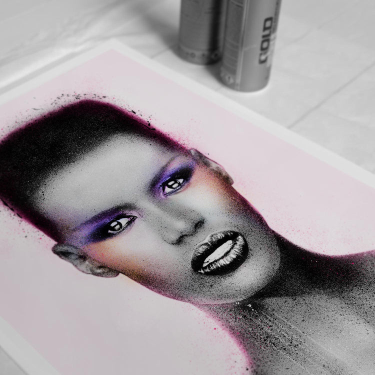 Grace Jones Art Print