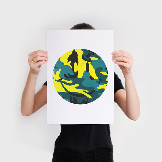 Lemon Sherbet Smile Print
