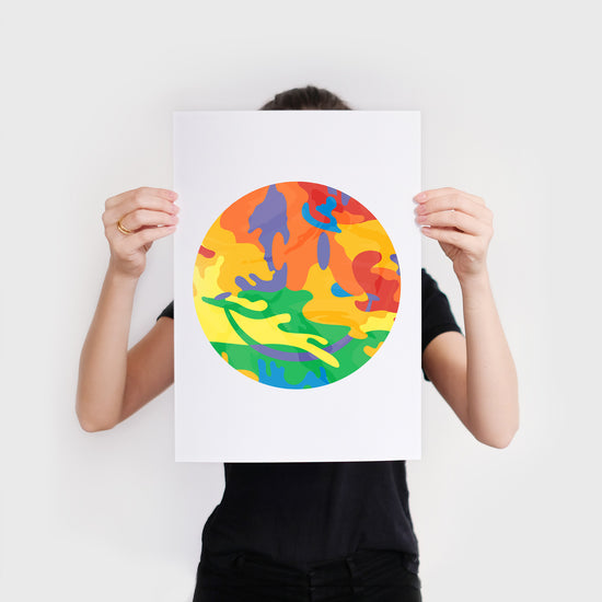 Rainbow Smile Print