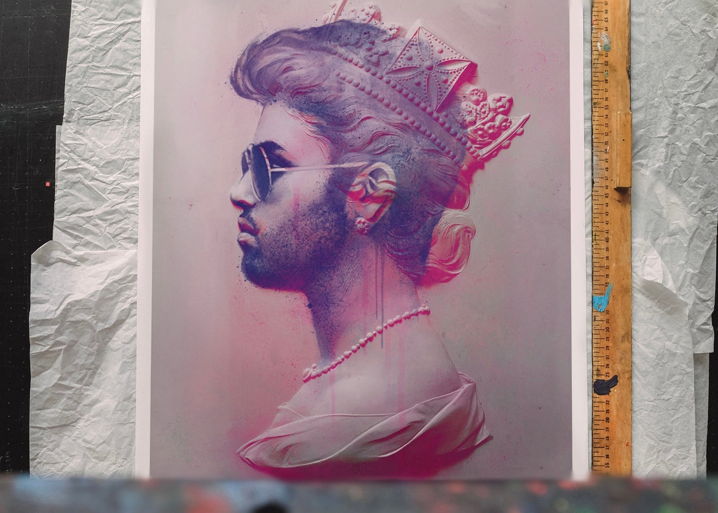 Freddie Mercury Art Print – Freddie XL | Shop Now | TINY RIOT