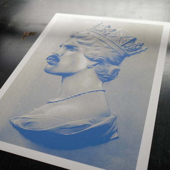 Freddie XL | Freddie Mercury Screen Print - Irregular Border