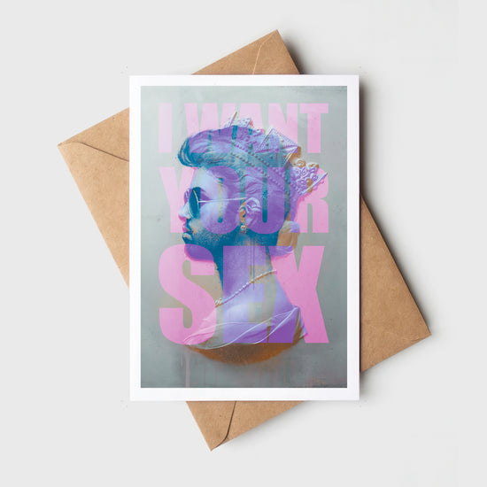 I Want Your Sex  | George Michael Greeting Card