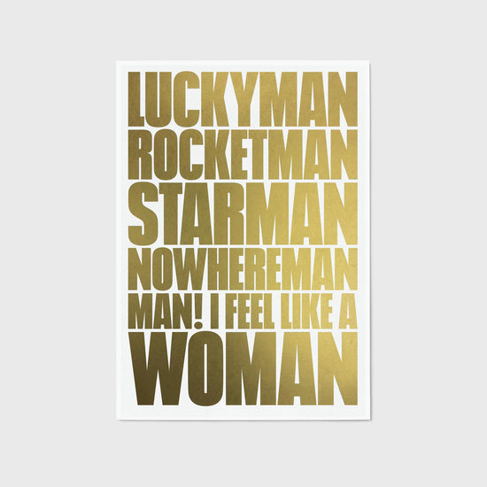 Man! I Feel Like A Woman