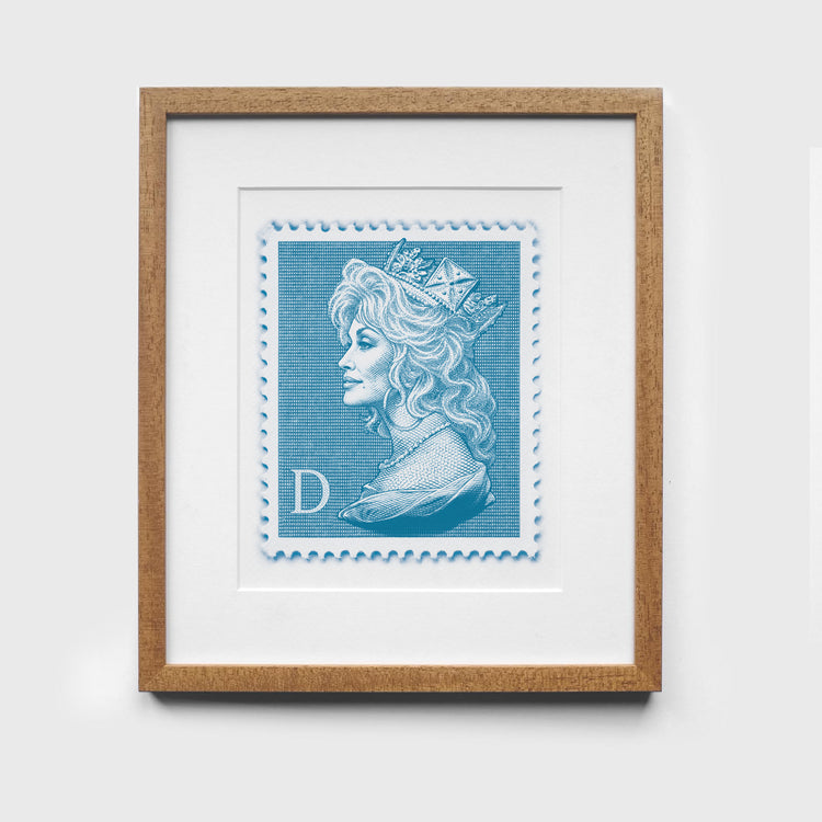 Framed Dolly Parton Print