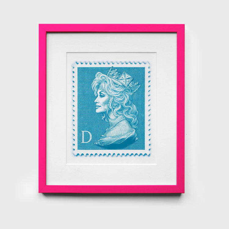 Framed Dolly Parton Print