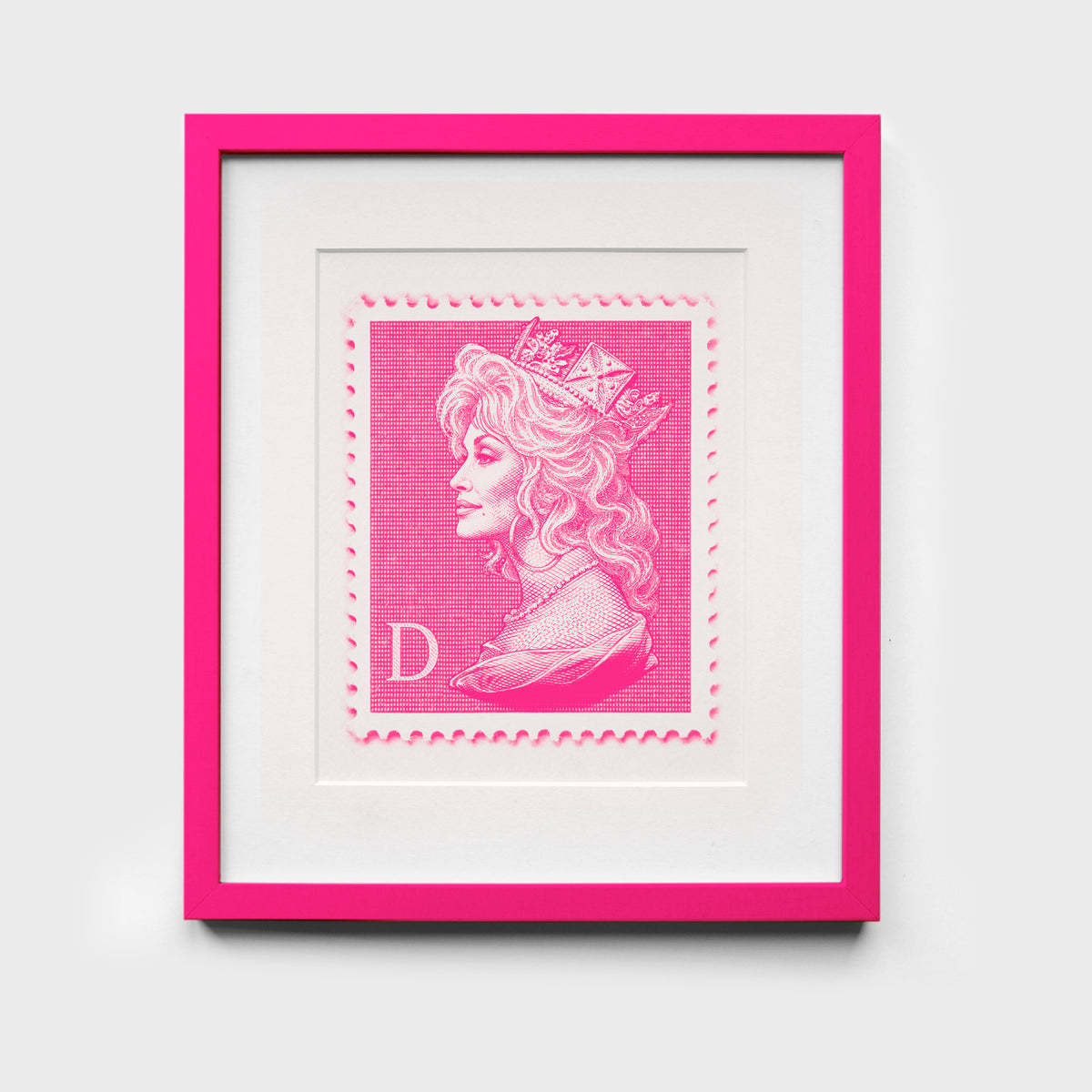 Framed Dolly Parton Print