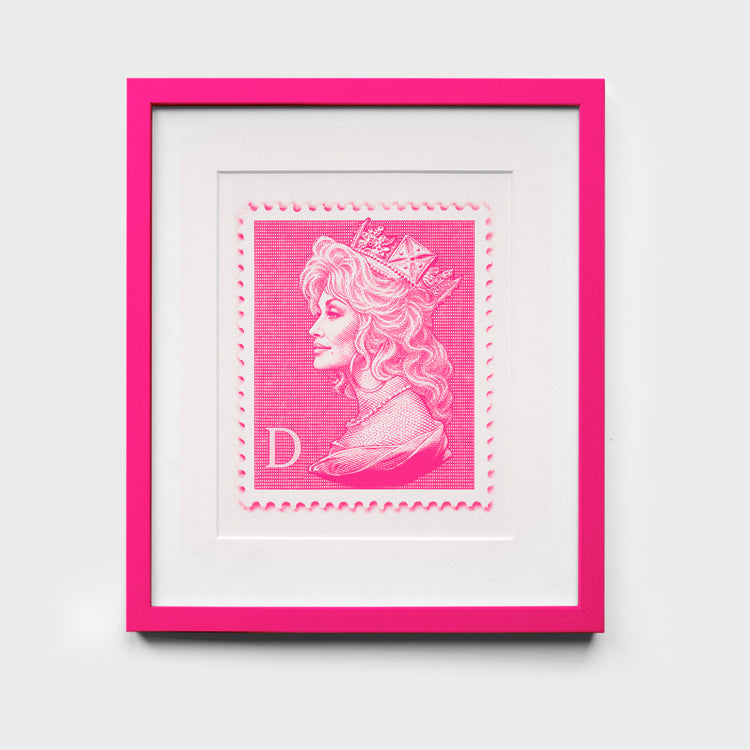 Framed Dolly Parton Print