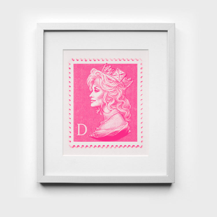 Framed Dolly Parton Print