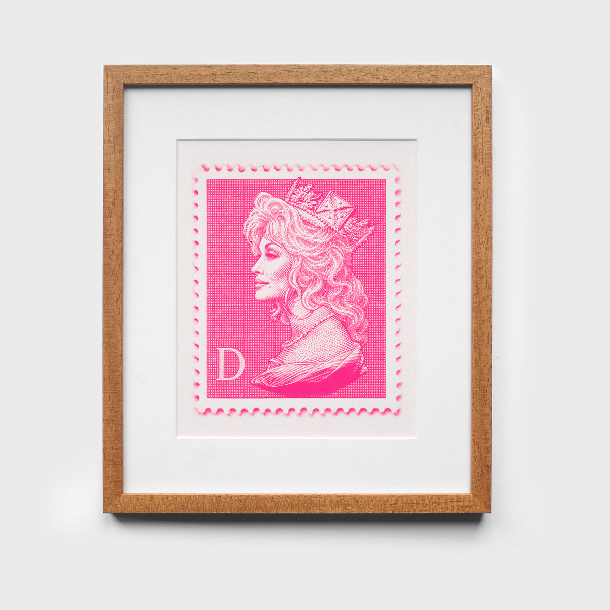 Framed Dolly Parton Print