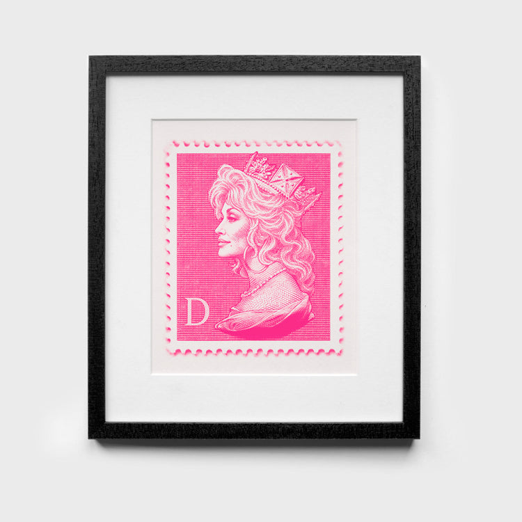 Framed Dolly Parton Print