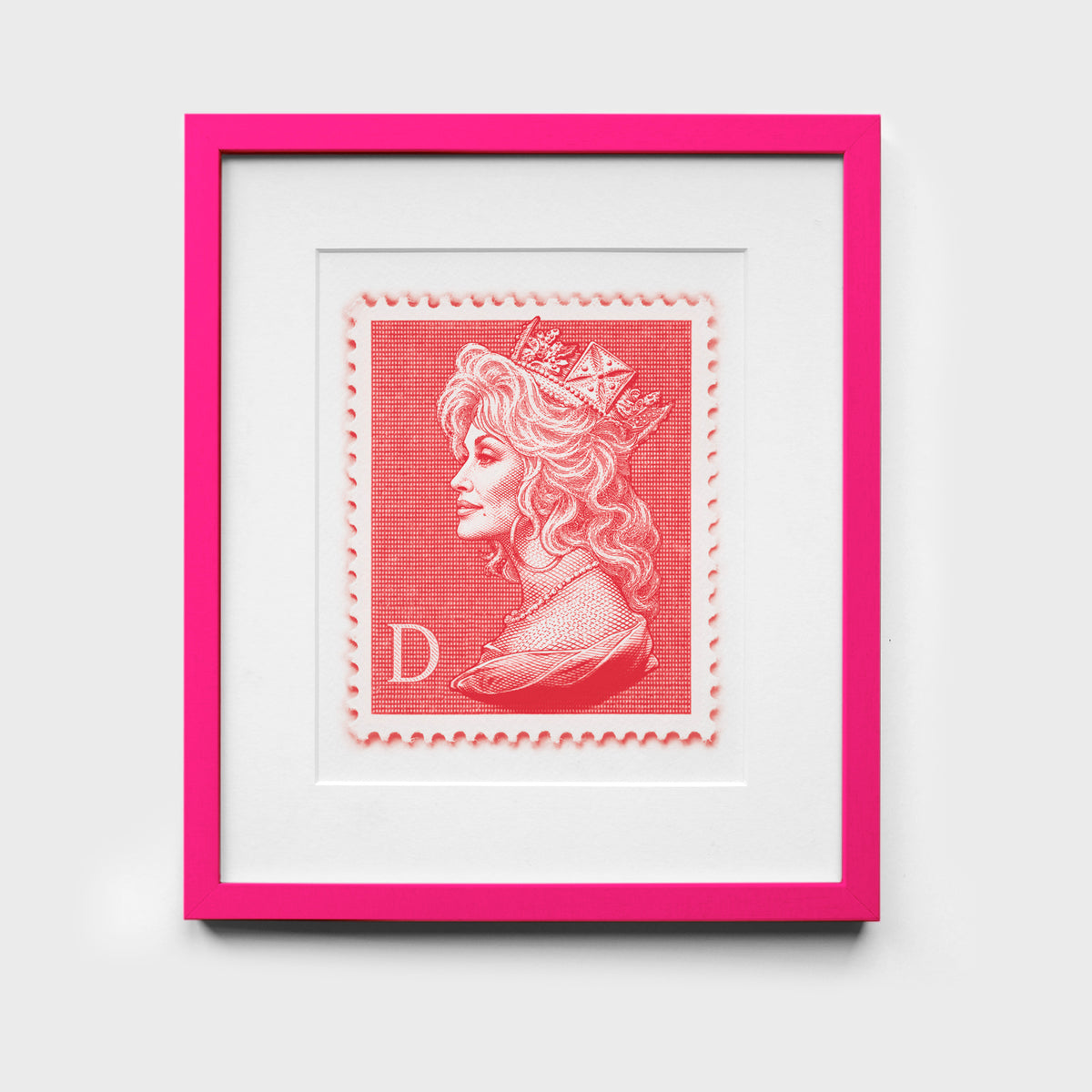 Framed Dolly Parton Print