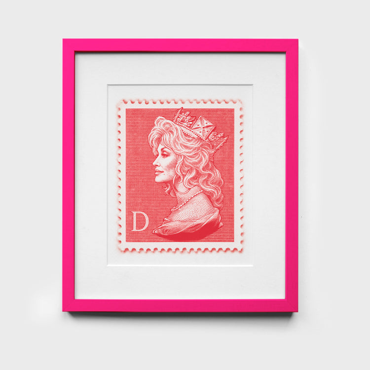 Framed Dolly Parton Print