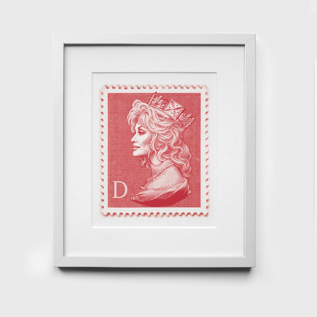 Framed Dolly Parton Print