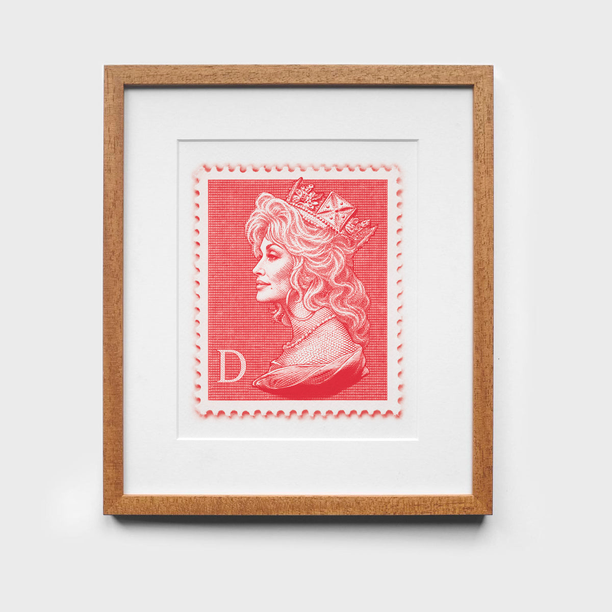 Framed Dolly Parton Print