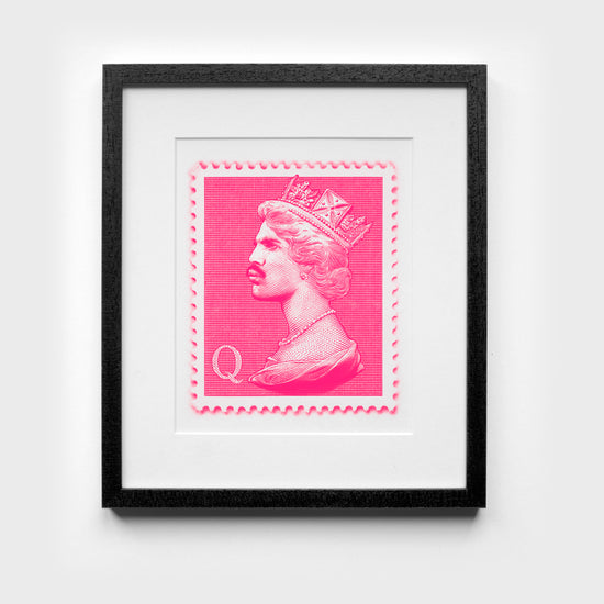Mini Stamp Edition | Freddie Mercury Print | Red, Blue & Limited Edition Monochrome