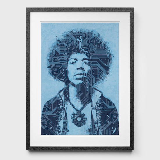 Electric Blues | Limited Edition Jimi Hendrix Print