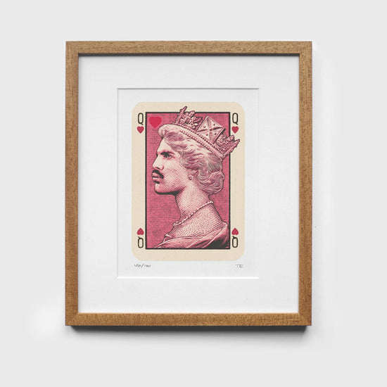 NEW Queen of Hearts | Limited Edition Freddie Mercury Print