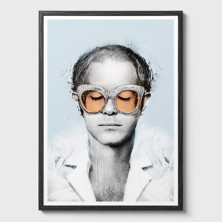 Elton John Art Print