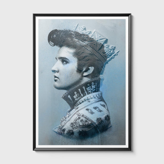 Framed Elvis Presley Art Print