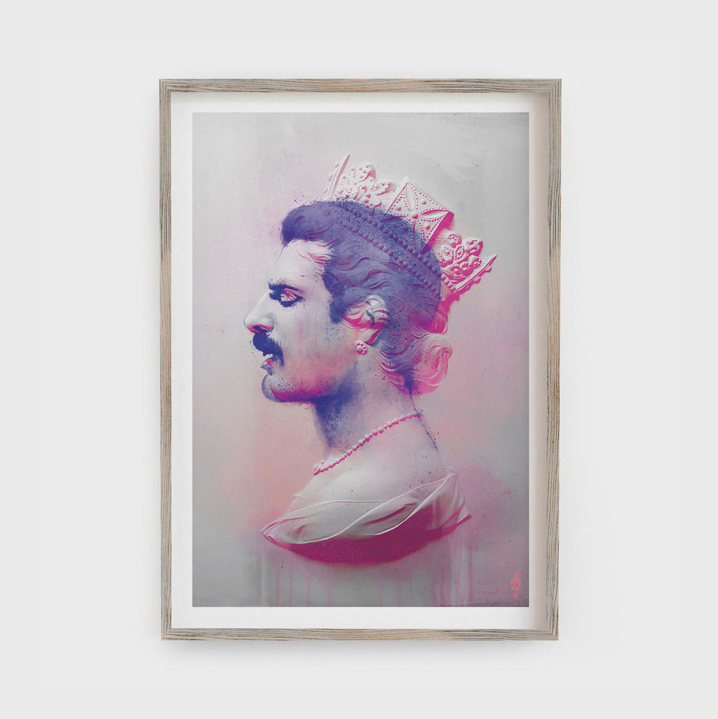 Queen Killer Queen Freddie Mercury Shadow Song Lyric Music Wall Art Print -  Song Lyric Designs