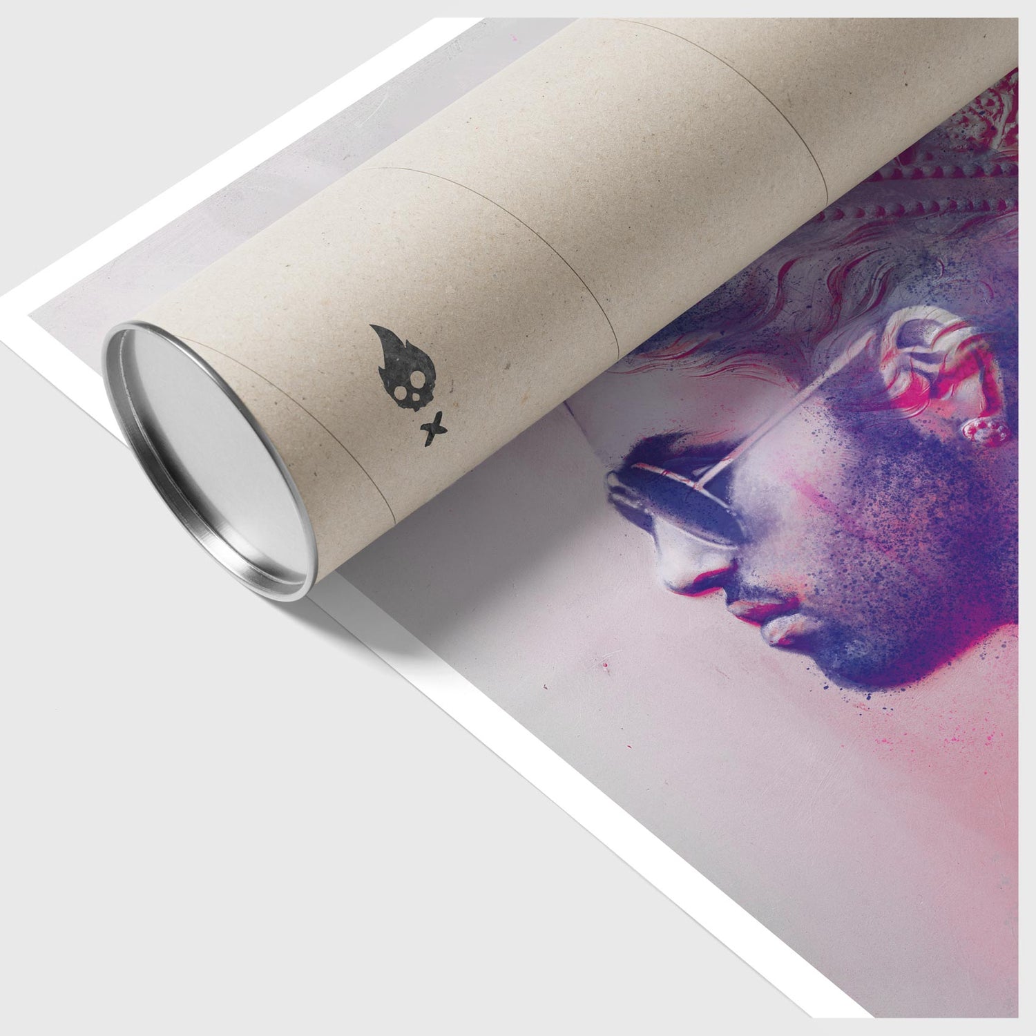 George Michael Print with packaging tube
